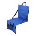 thumbnail image 2 of Chaise de Stade Pliante Angle Réglable Tissu Oxford 600D Coussins de Gradin Portables avec Poche pour Plage Barbecue Bleu, 2 of 22