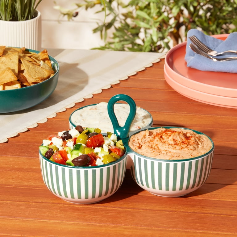 Mainstays by Becky G. & Alejandra Bamboo Melamine Triple Condiment