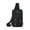 A-Black, variant on Canvas Waist Pack, Unisex Multi Functional Pack, For Running, Cycling, Hiking and Outdoor Sports, Adjustable Strap Phone Bag to Keep Your Hands Free and Essentials Secure
