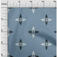 thumbnail image 1 of oneOone Cotton Silk Fabric Arrow Ikat Printed Craft Fabric BTY 42 Inch Wide, 1 of 4