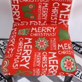 thumbnail image 2 of Sumhomie Christmas Printed Short Dining Chair Slipcover Cover, 2 of 3
