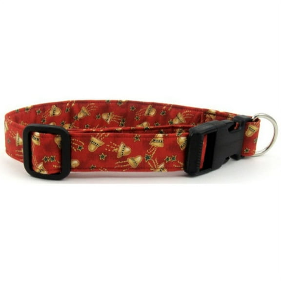 Christmas Bells Dog Collar - Size - Mini