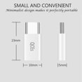 thumbnail image 3 of Adaptador micro USB a USB C (paquete de 4), conector de carga rápida USB C compatible con iPhone 15 Pro Plus., 3 of 4