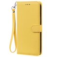 thumbnail image 1 of Étui S21FE S21 FE S 21 FE pour Samsung Galaxy S21 Plus Ultra, Étui Portefeuille en Cuir à Rabat pour Samsung Galaxy S21FE S21+ Ultra, Housse Jaune - Sangle Samsung S21 FE, 1 of 6