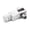Silver, variant on 2-inch Clutch Pedal Extender Aluminum Alloy Clutch Pedal Extension Replacement for Peterbilt 379 386 389 Trucks