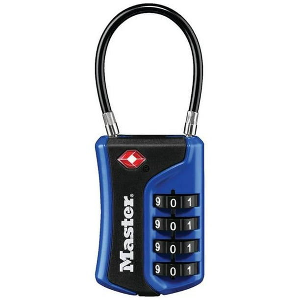 Master Lock 4697D TsaAccepted Luggage Lock 13/8 in. (36 mm