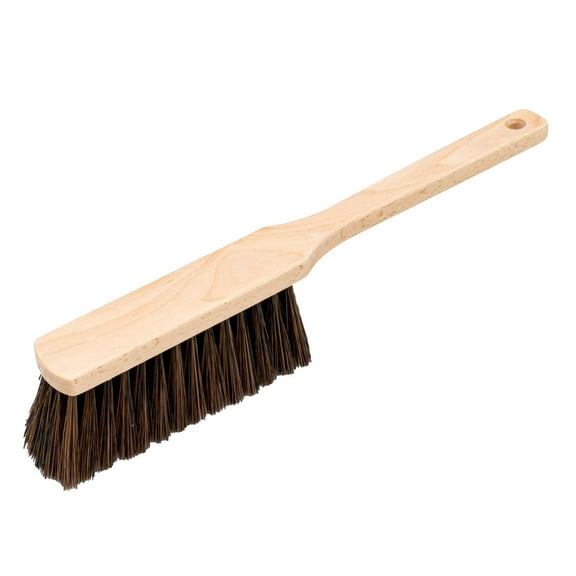 Wooden Handle Dusting Brush - 14.5" Soft Bristle Cleaning Brush for Furniture, Car, Bed & Sofa - Multi-Surface Household Duster