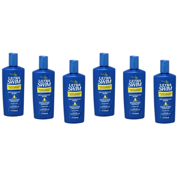 UltraSwim Chlorine Removal Shampoo Moisturizing, Fresh Scent, 7oz, 6-Pack