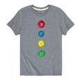 thumbnail image 1 of - Petes Buttons - Toddler Short Sleeve T-Shirt - Size 4T Athletic Heather, 1 of 3