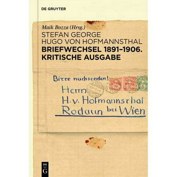 Briefwechsel 1891-1906. Kritische Ausgabe, (Hardcover)