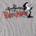 thumbnail image 2 of Grim Adventures of Billy & Mandy Logo Women's T Shirt, Athletic Heather, Large, 2 of 6