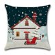 thumbnail image 4 of Set Of 4 Christmas Pillowcases Snowman Pillowcases, 4 of 5