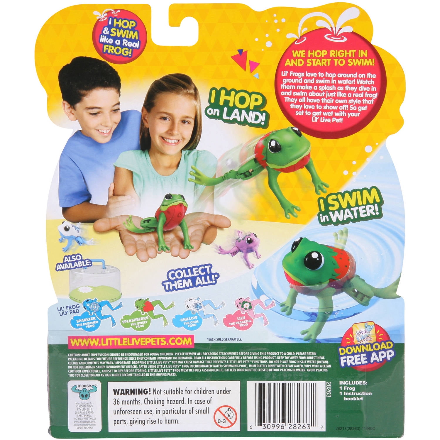 little live pets frog