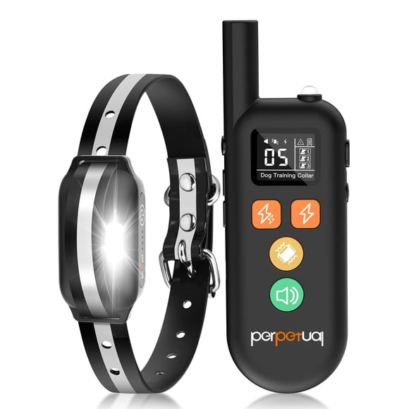 Collar Eléctrico para Perro PERPETUAL 1000 m Impermeable Recargable
