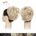 thumbnail image 2 of SEGO Tousled Updo Messy Bun Hair Piece Hair Extension Ponytail with Elastic Rubber Band Updo Extensions Hairpiece Synthetic Ponytail Extensions Scrunchies for Women., 2 of 8
