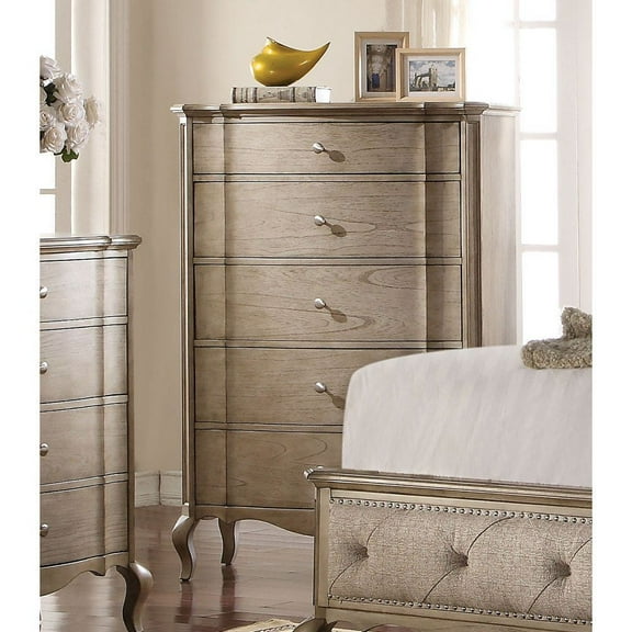 38''L X 19''W X 54''H Chelmsford Chest in Antique Taupe