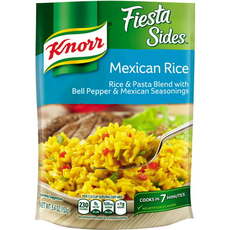 Knorr Fiesta Sides Rice Side Dish Mexican Rice, 5.4 oz