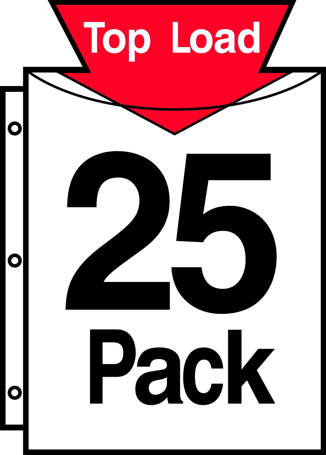 Avery Diamond Clear Sheet Protectors, 25 Protectors (76000)