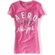 thumbnail image 1 of Camiseta gráfica Aeropostale Mujer Aero Est. 87 Glittery rosa mediana, 1 of 1