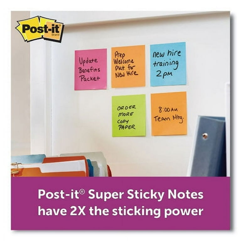 Post-it 6pk 2 X 2 Super Sticky Notes 45 Sheets/pad - Rio De Janeiro  Collection : Target