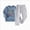 A90-Blue, variant on Gibobby Infant Newborn Baby Boy Outfit Fall Winter Clothes Solid Plain Long Sleeve Romper Jumpsuit Overall Pants Set 3 6 9 12 18 Months 2T 3T(2-3 Years,Blue)