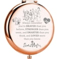 thumbnail image 1 of MYOSPRK Doctor TV Show Inspired Gift Doctor Compact Travel Makeup Mirror Doctor Anatomy Fans Merchandise Graduation Gift for Medical Students (CA Doctor Anatomy Mirror), 1 of 7