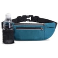 thumbnail image 1 of Apuakthei Fanny Pack con soporte para botella de agua, agua ligera para acampar al aire libre, fitness, senderismo, 1 of 5