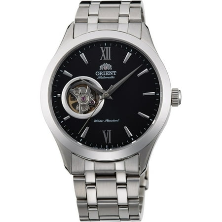 Orient Men's FAG03001B0 'Open Heart' Automatic Stainless Steel Watch