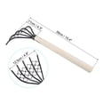 thumbnail image 2 of Unique Bargains 15 Inch 5 Tines Steel Claws Hand Rake Shell Clam Digger Dig Seafood Accessories with Mesh Net 2 Pack, 2 of 4