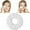 White, variant on ZTTD Reusable Makeup Remover Pads 10 Pcs, Wholesale Natural Bamboo Cotton Rounds,Reusable Cotton Pads for Face Wipes (White)