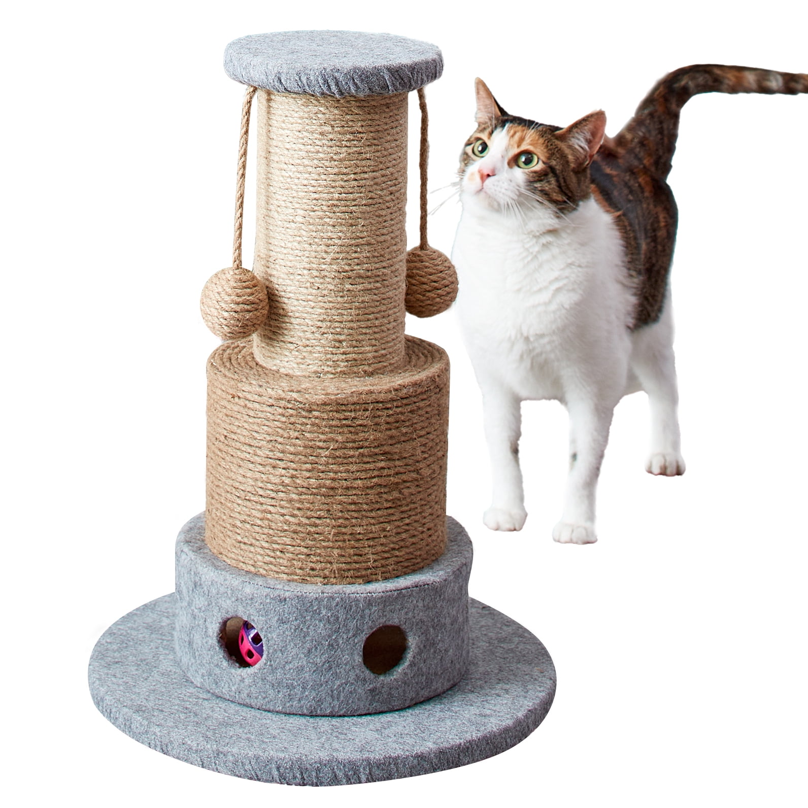 Two by Two Suffolk -  Scratching Post Cat Furniture -  in. Tall