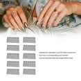thumbnail image 3 of Las Unas Francesas Forman Moho, Diferentes Tamaña de 120 piezas reutilizables en forma francsa de forma dual bricolaje para tiende de uñas, 3 of 7