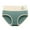 Army Green, variant on Womens Underwear, Cotton Mid Waist No Muffin Top Full Coverage Brief Ladies Panties Postpartum Underwear
