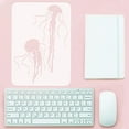 thumbnail image 3 of 4 PCS 4 Styles Jellyfish Stencil for Painting 8.3x11.7inch Reusable Sea Life Stencils Jellyfish Pattern Ocean Theme Stencil for Painting on Wall Wood Canvas Fabric Floor Furniture White, 3 of 9