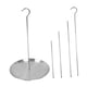 thumbnail image 2 of Kit de soporte para freidora de pavo, soporte para pavo fácil de desmontar, colgador para aves de corral, rejilla para freír aves de corral para, 2 of 8