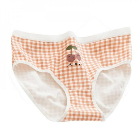 

Spree Ladies Underwear Women S Cotton Crotch Underpants Large Size Cotton Seamless Mid-Waist Girl Briefs