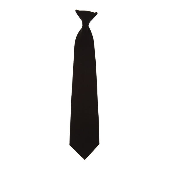 Yoko Safety Clip-On Mens/Womens Classic Plain Formal Smart Tie (5 Colors)