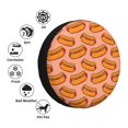 thumbnail image 4 of Balery Cartoon Hot Dog Cubiertas para Neumáticos - Protector Resistente para Neumáticos de Camioneta, SUV, Remolque, Camper y RV-15 inch, 4 of 6