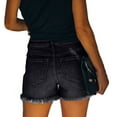 Shorts Womens Clearance Women's Tattered Jeans Short HighWaisted