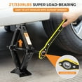 thumbnail image 3 of Car Jack Kit Scissor Jack for Car 2 Ton (4409 lbs) Tire Jack Tool Kit Universal Car Emergency Kit with Lug Wrench Tire Changing Kit for Car SUV, 3 of 7