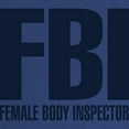 thumbnail image 2 of CafePress - Female Body Inspector Maternity Dark T Shirt - Maternity Dark T-Shirt, 2 of 3