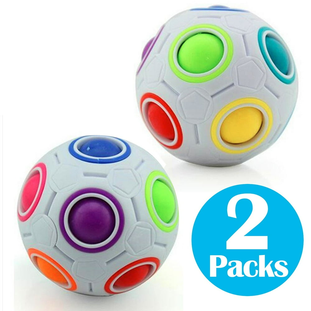 Magic Rainbow Ball cube Fidget toy puzzle Magic Rainbow ball puzzle Fun