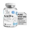 thumbnail image 7 of INSTAMART NAD Supplements for Women & Men (180 Capsules) Organic NAD + Supplement 1000mg Serving | Similar to Nicotinamide Riboside | Advanced Formula for Cellular Health, Stamina & Healthy Aging, 7 of 7