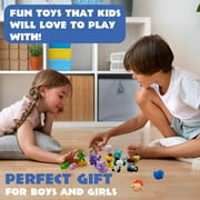 Bath Bombs for Kids with Surprise Toys Inside Handmade in USA Natural and Safe for Sensitive Skin by Relaxcation 12 Set