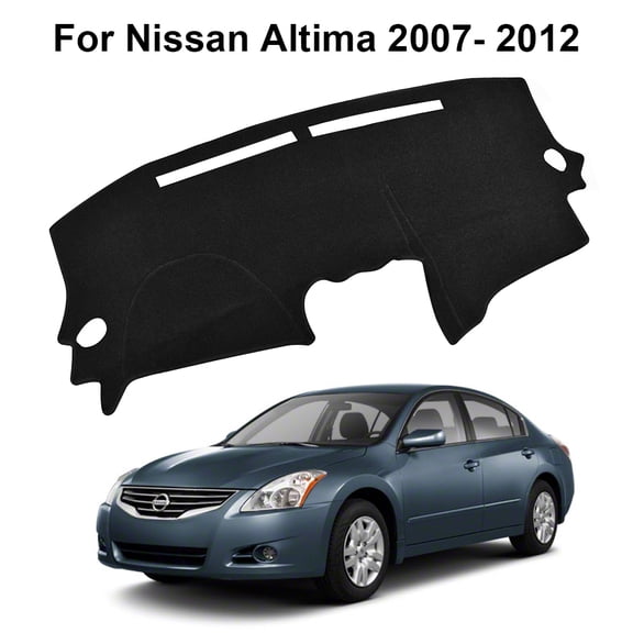 JJMY For Nissan Altima 2007-2012 Car Dash Sun Shade Cover Mat Dashborad Pad