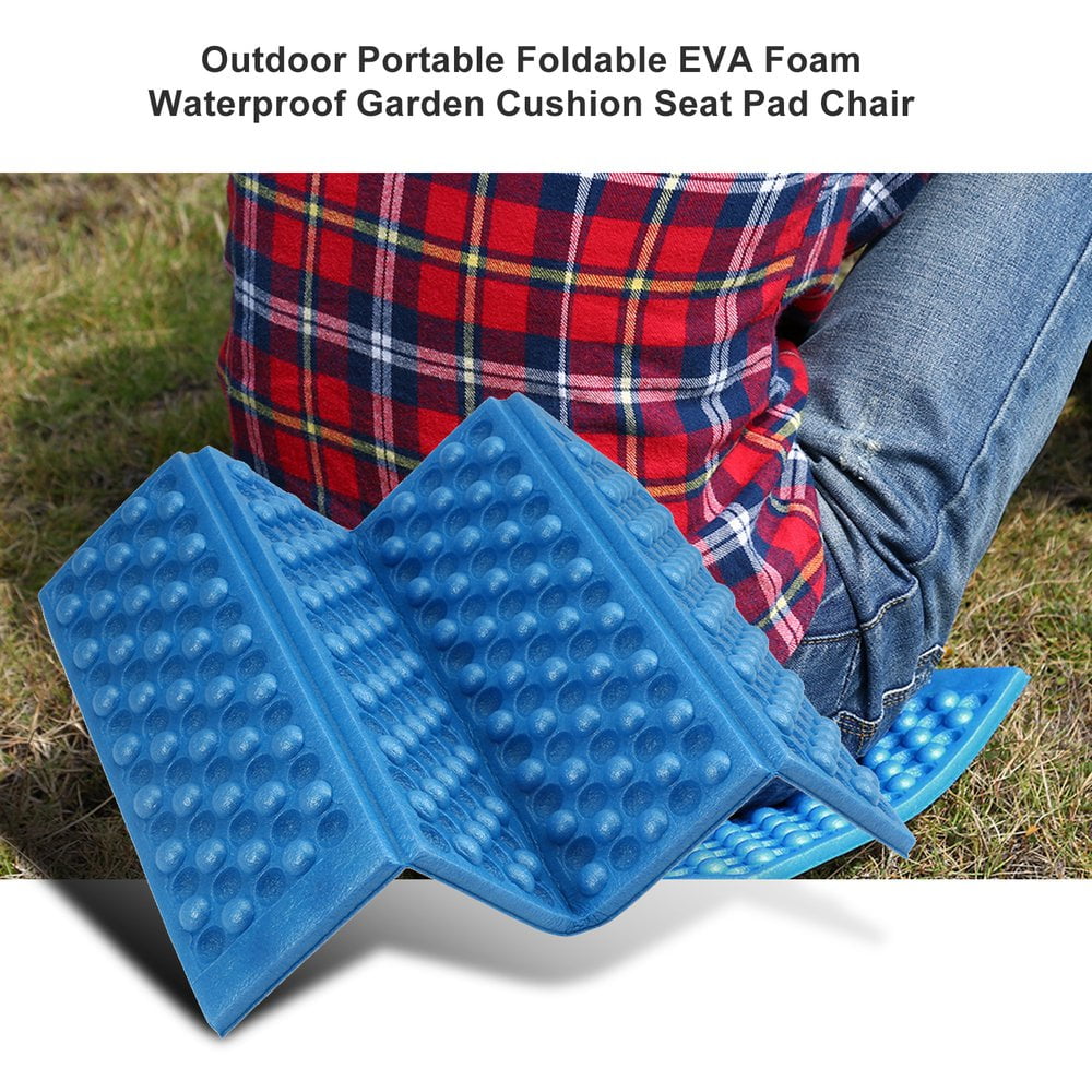 Outdoor Portable Foldable EVA Foam Waterproof Garden Cushion Seat Pad Chair BM