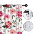 thumbnail image 4 of Blackout Kids Curtains,Pioneer Flower Floral Print Pattern Childrens Insulated Curtains Set Of 2,Bedroom Essentials,Toddler Room Decor 42"x84", 4 of 5