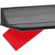 thumbnail image 1 of Nueva presa de agua plegable para umbral de ducha, barrera impermeable de silicona autoadhesiva, presa de tira de agua para baño y cocina (negro), 1 of 5