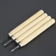 thumbnail image 4 of Cuchillo, Cuchillo Para Tallar En Madera, Cuchillo Para Grabar En Madera, Herramientas Para Tallar Madera Para Sello De Goma, Juego De Cuatro Piezas N.º 1, 4 of 7