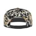 thumbnail image 2 of Kdxio Black Palm Leaves Print Snapback Hat for Men Women,Adjustable Baseball Cap, 2 of 7